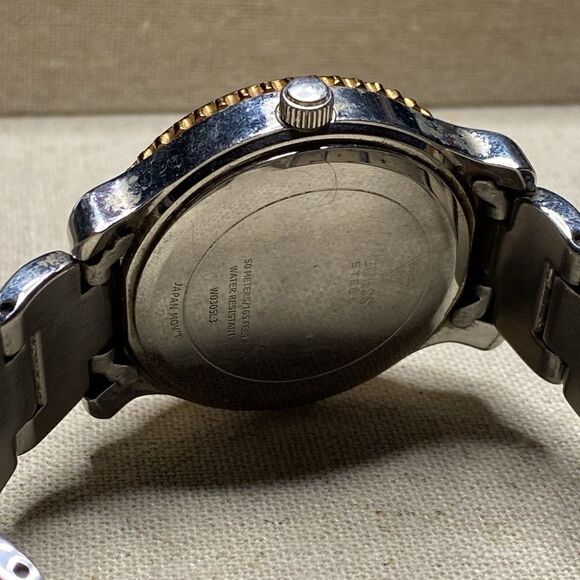 💛 Guess Gold Tone Crystal Watch - Picture 4 of 5